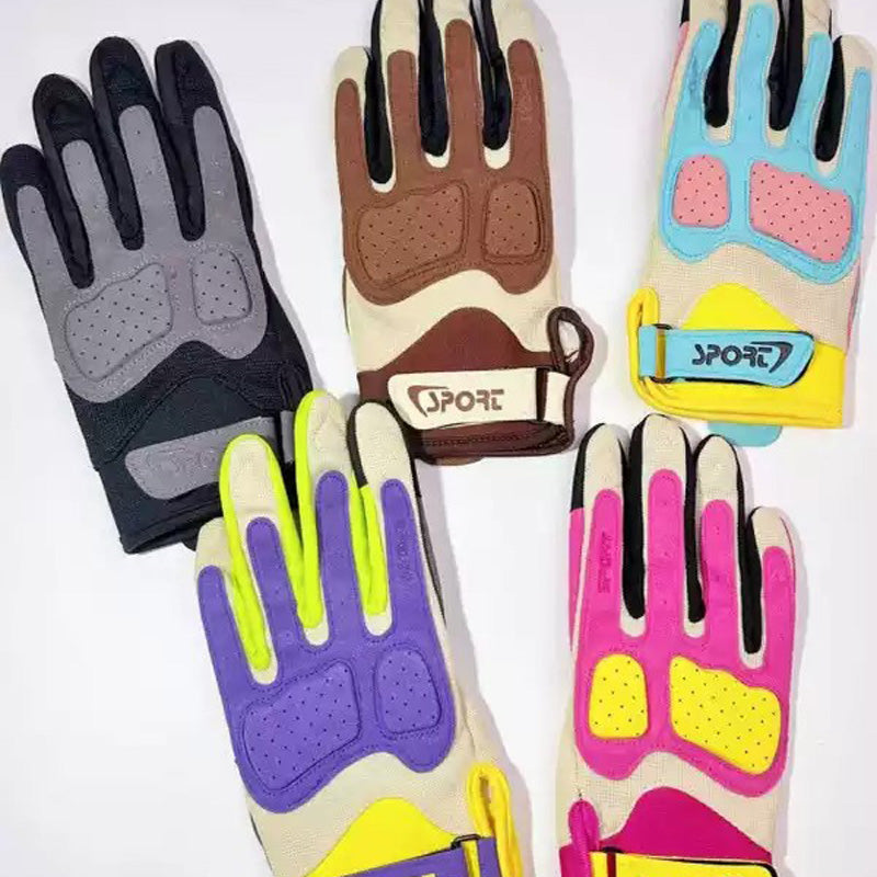 5 Colors Padded Anti-slip Bike Sports Gloves