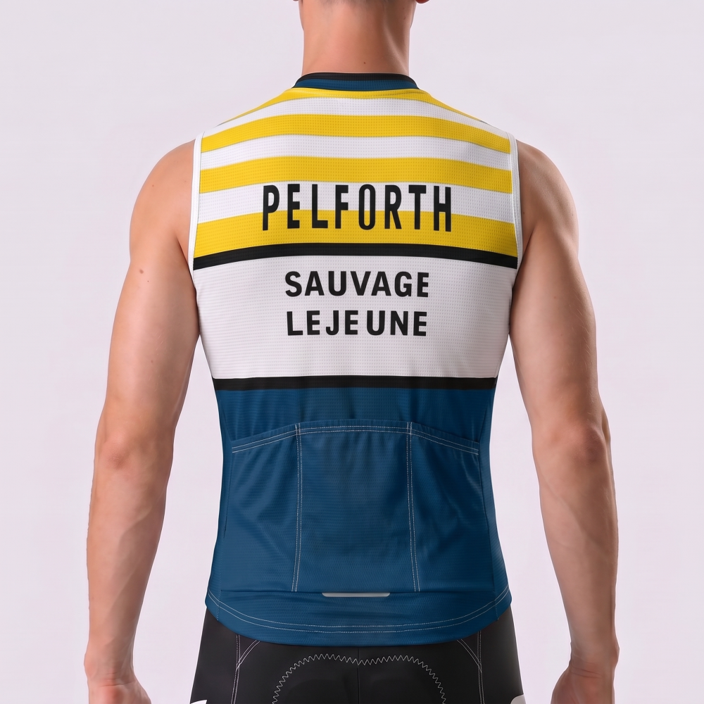 PELFORTH Windproof Sleeveless Cycling Jersey