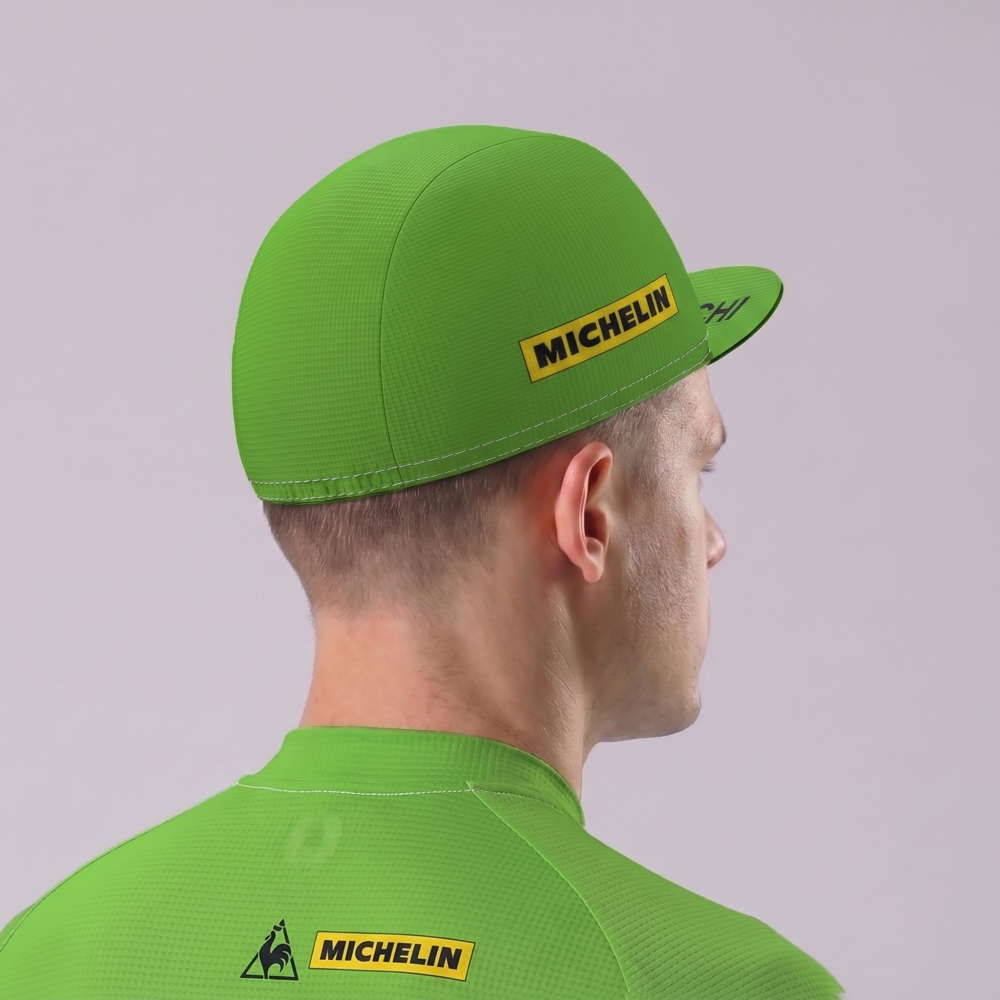 Green Bianchi Cycling Cap
