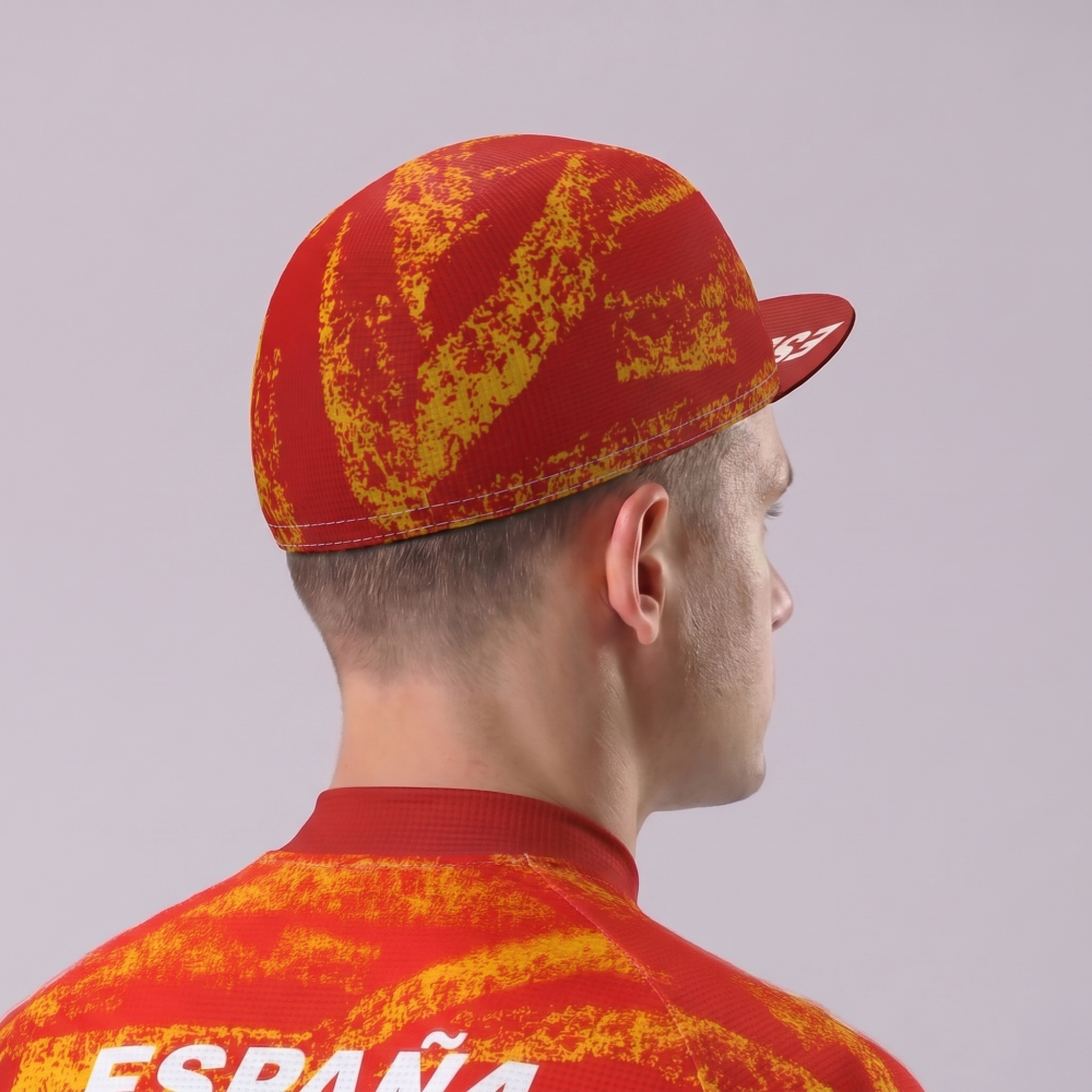 ESPANA White Cycling Cap