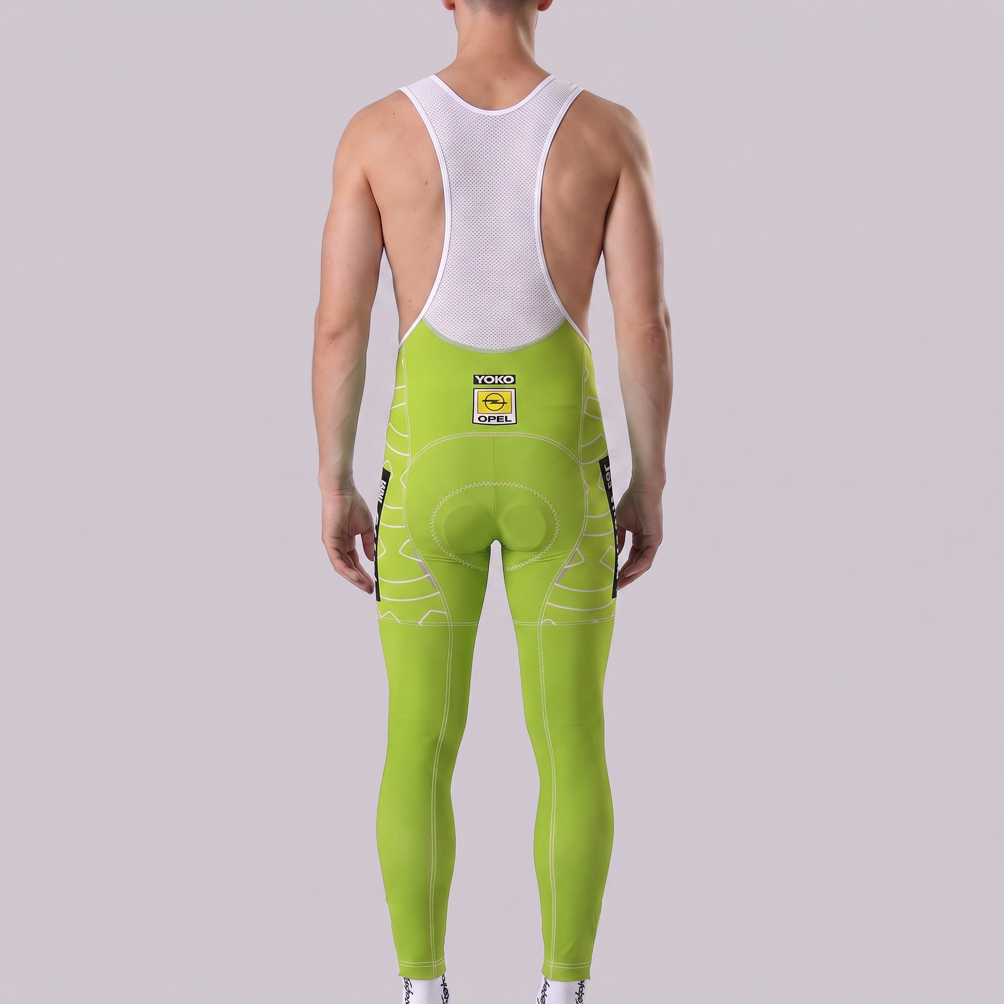 1989 Yoko Fleece Bib Cycling Pants