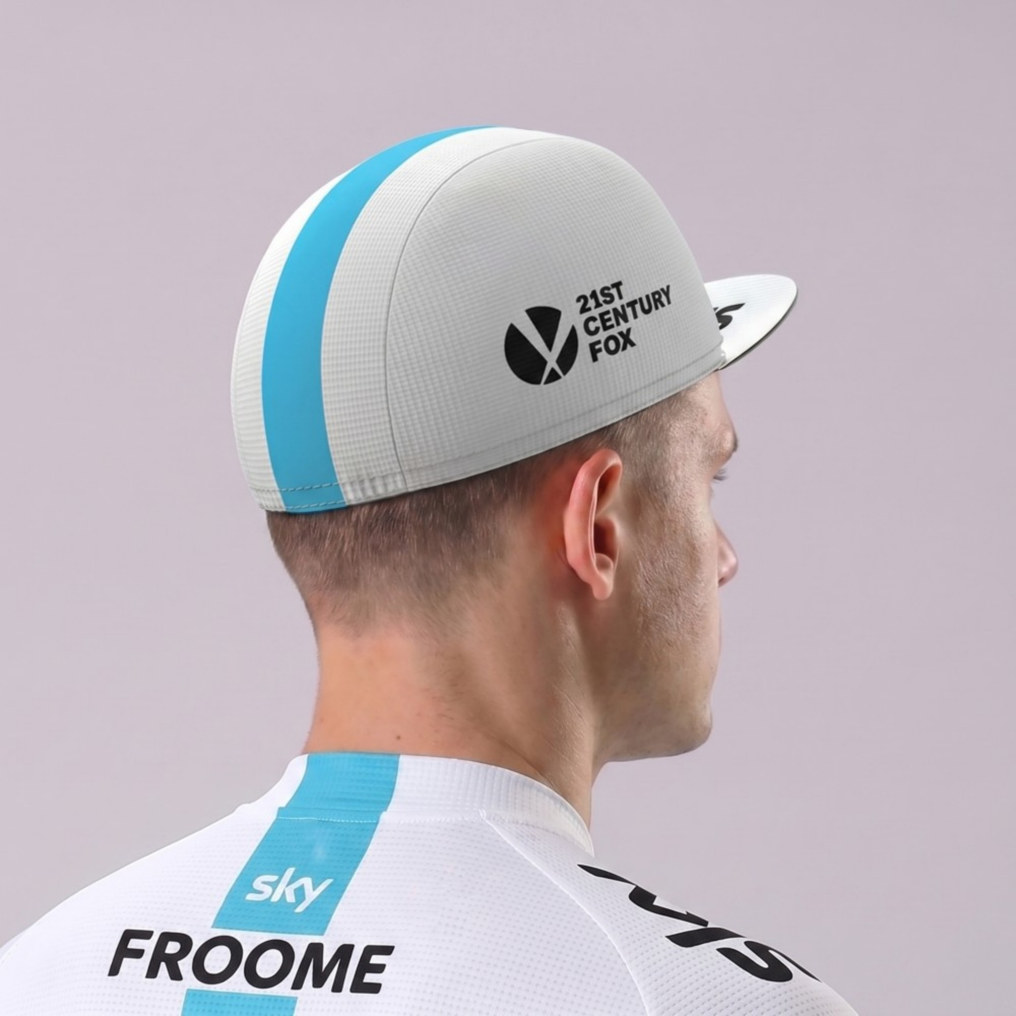 2018 Sky Data Print Cycling Cap