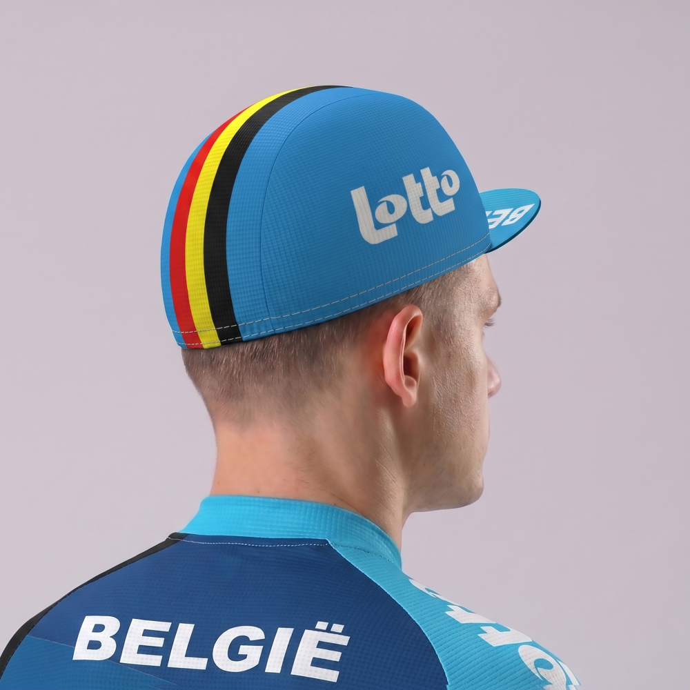 Belgium Blue Cycling Cap