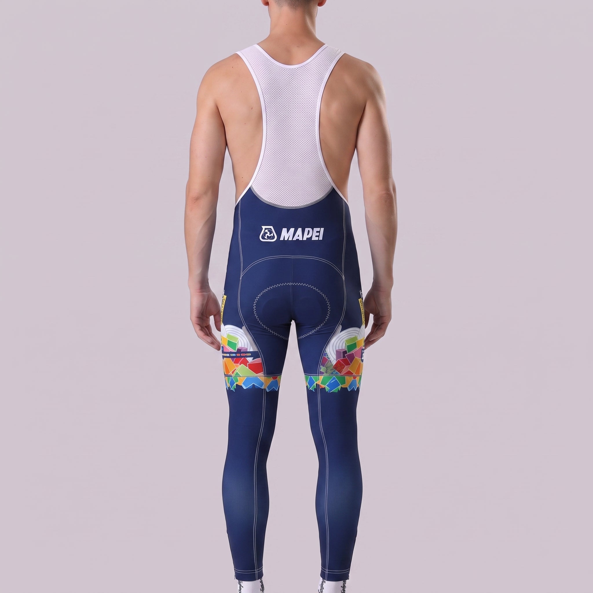 2000 Mapei Fleece Bib Cycling Pants