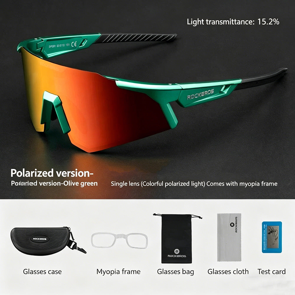 ROCKBROS Outdoor Photochromic Bike Eyewear