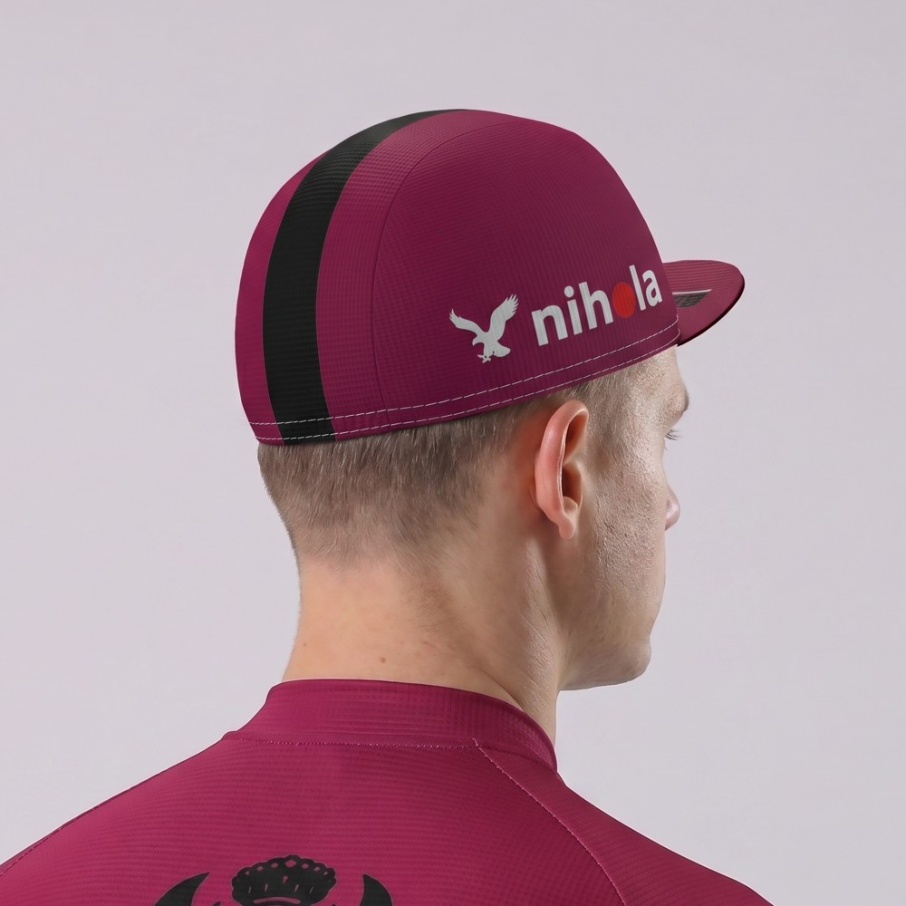 Red Bianchi Cycling Cap
