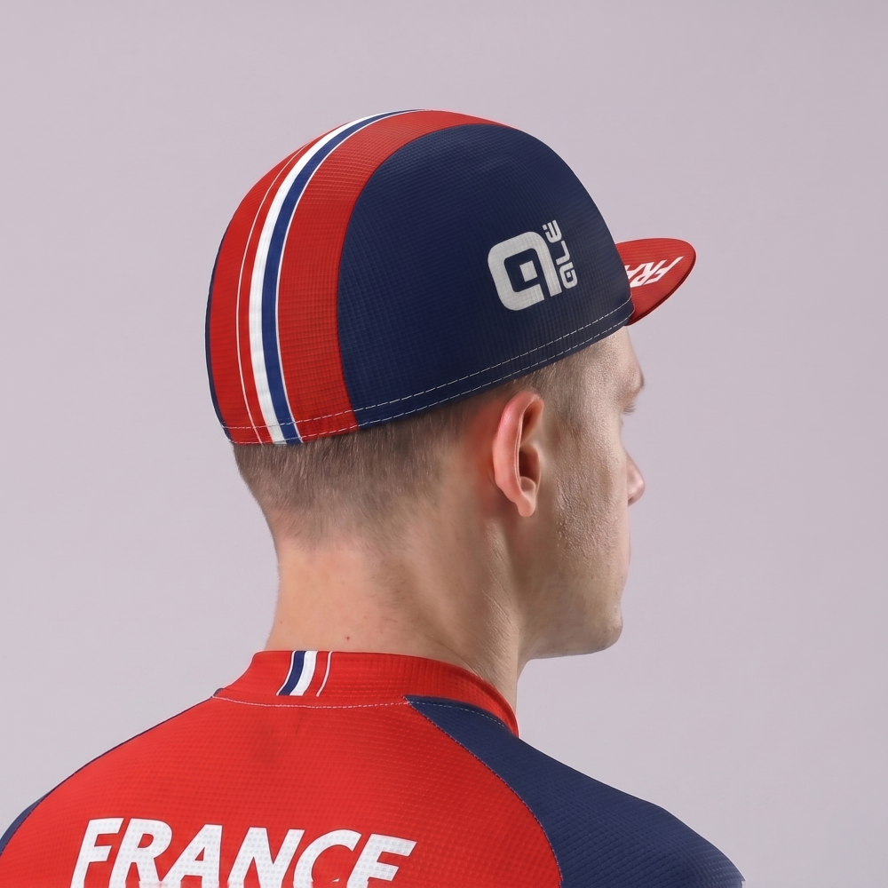 France Red Cycling Cap