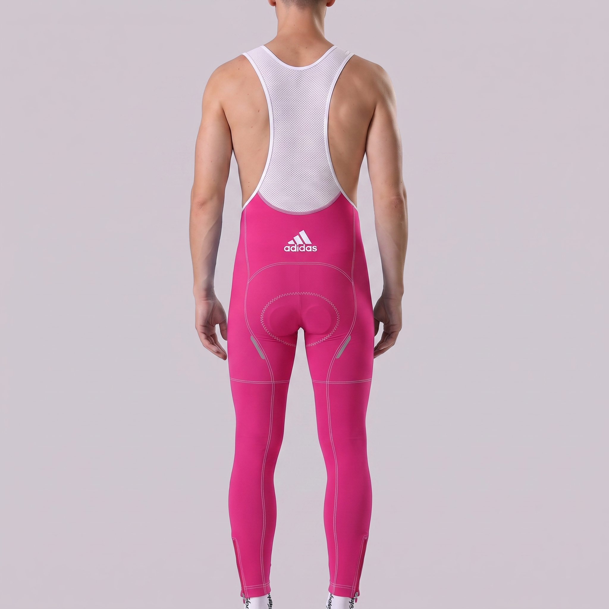 2005 Pink Fleece Bib Cycling Pants