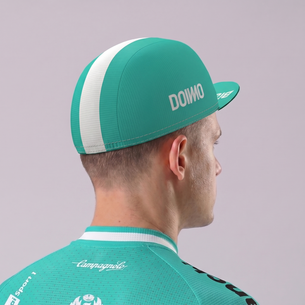 Blue Bianchi Cycling Cap