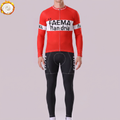 1969 Faema Fleece Long Sleeves Cycling Kits