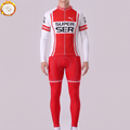 1975 Super Ser Fleece Long Sleeves Cycling Kits