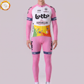 1990 Lotto Fleece Long Sleeves Cycling Kits
