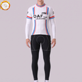 1980 DAF Fleece Long Sleeves Cycling Kits