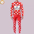 1995 Banesto Fleece Long Sleeves Cycling Kits