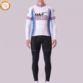 1982 DAF Fleece Long Sleeves Cycling Kits