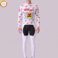 1990 Kellogg's Fleece Long Sleeves Cycling Kits