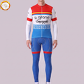 1976 Gitane Fleece Long Sleeves Cycling Kits