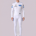 Tour de France white Long Sleeves Cycling Kits