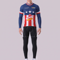 1990 Pony Long Sleeves Cycling Kits