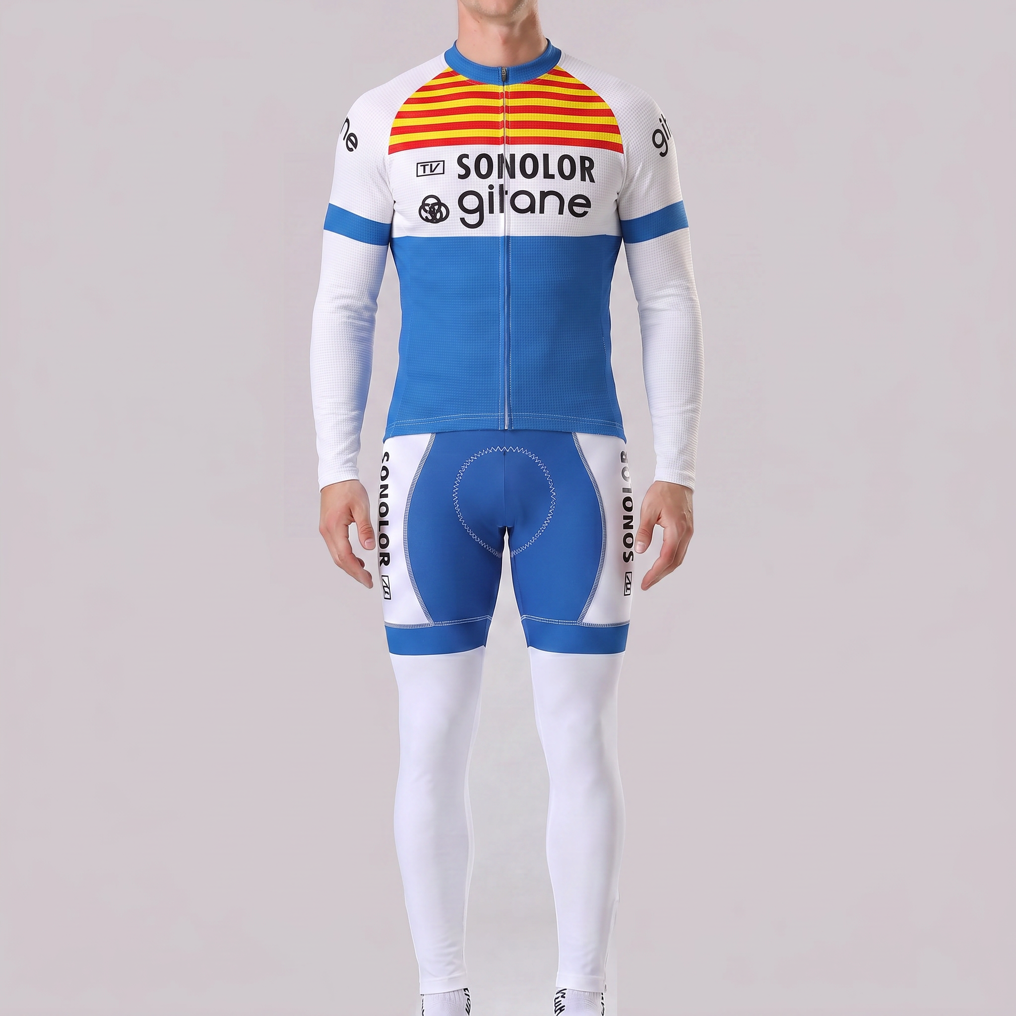 1974 Gitane Long Sleeves Cycling Kits