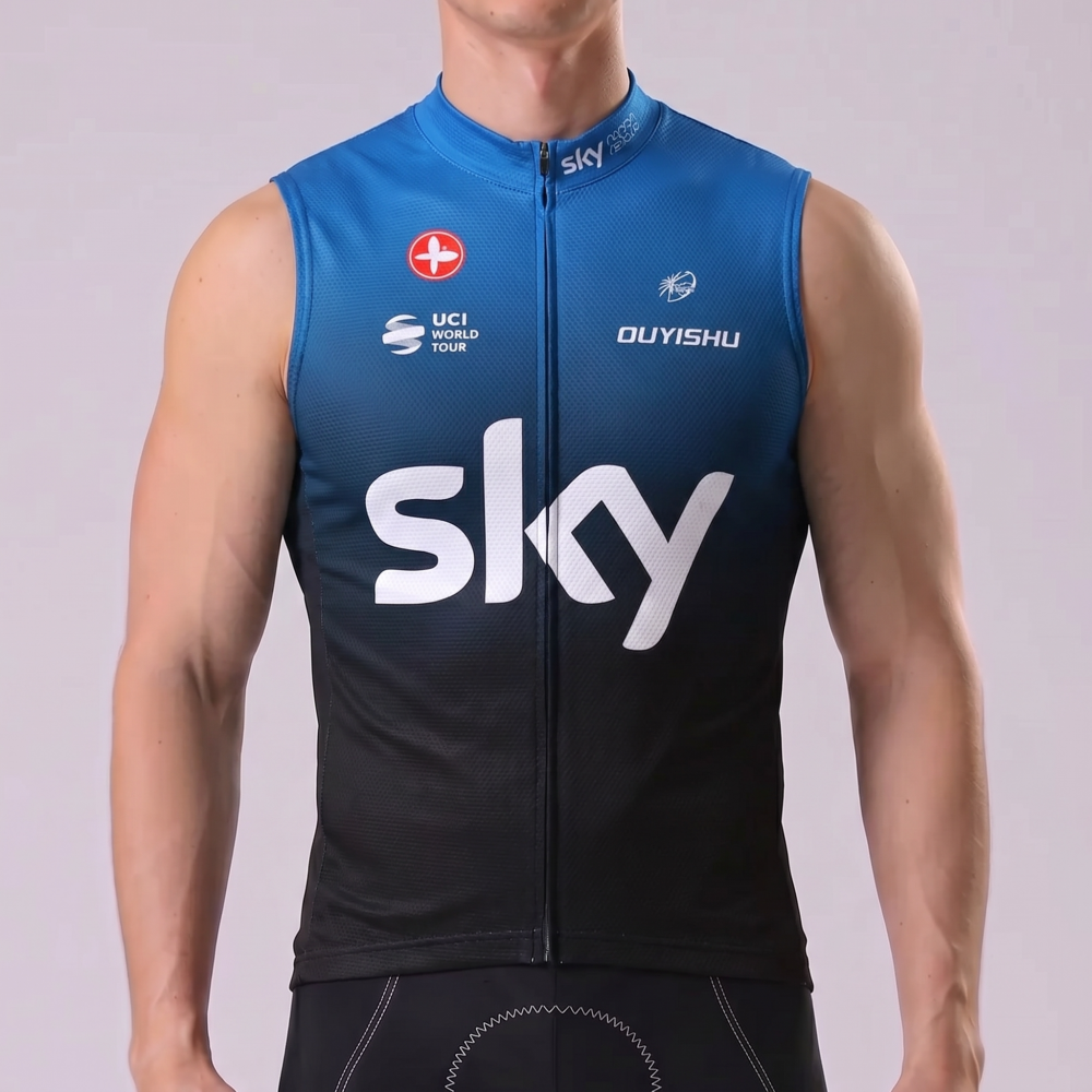 2018 SKY Sleeveless Cycling Jersey