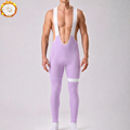 Macaron purple Fleece Bib Cycling Pants