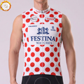 1997 Festina Fleece Sleeveless Cycling Jersey