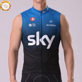 2018 SKY Fleece Sleeveless Cycling Jersey