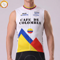 Colombia Fleece Sleeveless Cycling Jersey