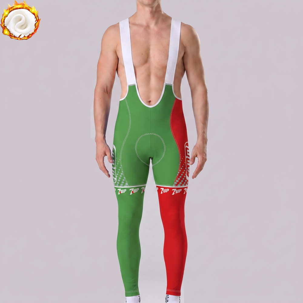 7UP Fleece Bib Cycling Pants