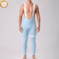 Baby Blue Fleece Bib Cycling Pants
