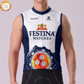 1998 Festina Fleece Sleeveless Cycling Jersey