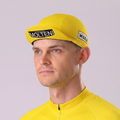 Yellow MOLTENI Cycling Cap