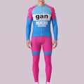 1976 Gan Long Sleeves Cycling Kits