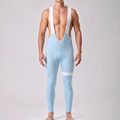 Baby Blue Bib Cycling Pants