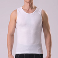 White Cycling Vests
