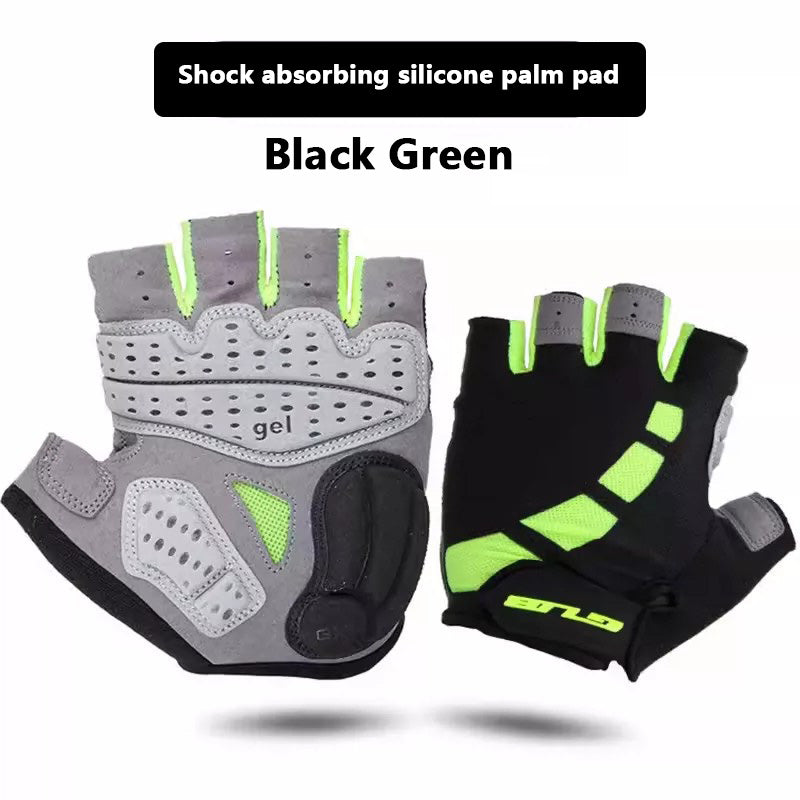 Multi Color Shock Absorb MTB Road Biking Gloves