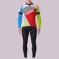1990 Toshiba Red Long Sleeves Cycling Kits