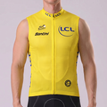 Tour de France Yellow Sleeveless Cycling Jersey