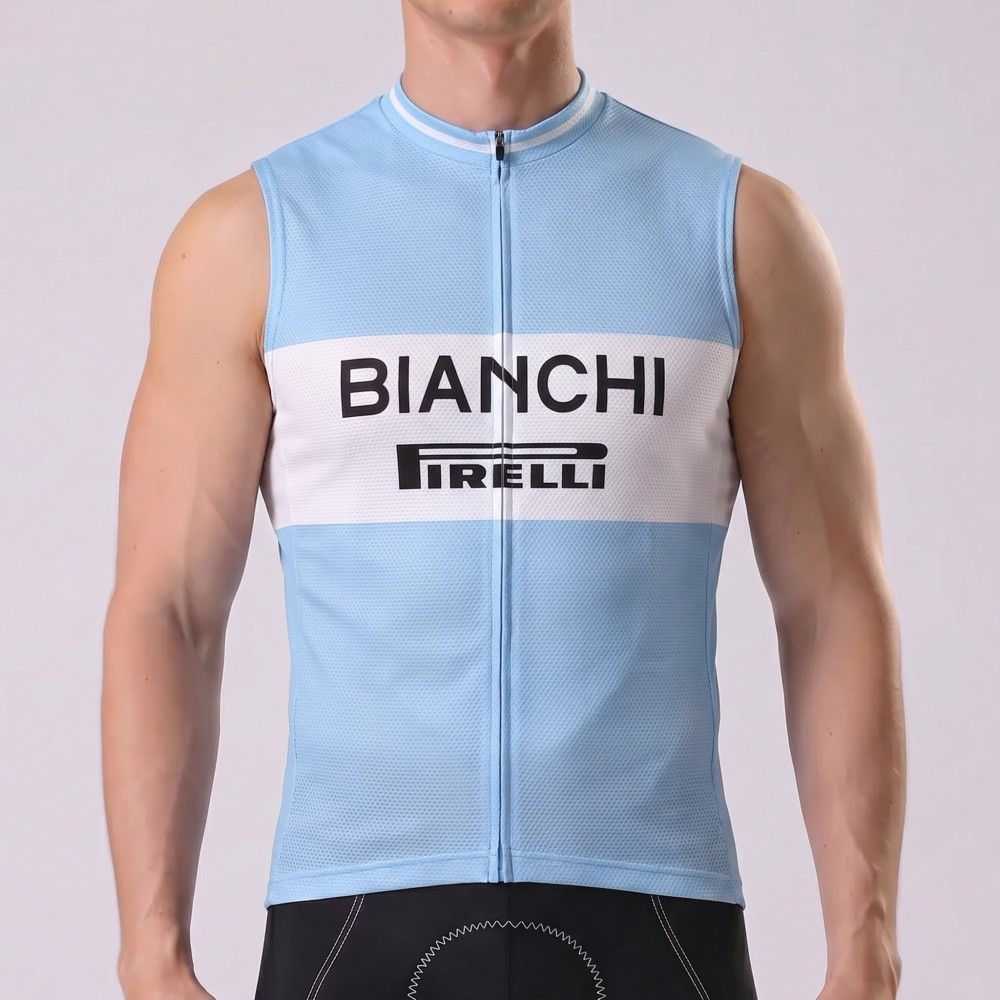 Bianchi PIRELLI Sleeveless Cycling Jersey