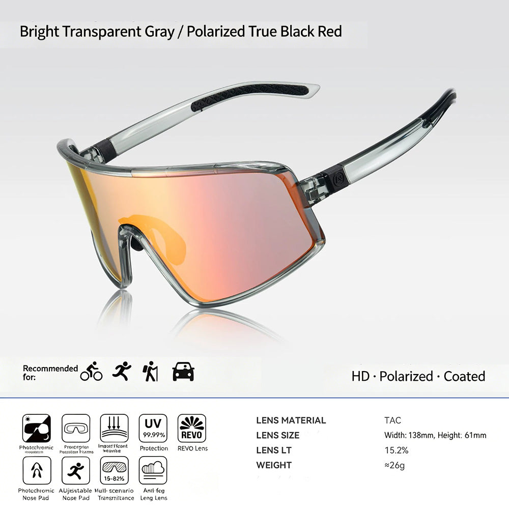 ROCKBROS Outdoor Photochromic Sunglasses