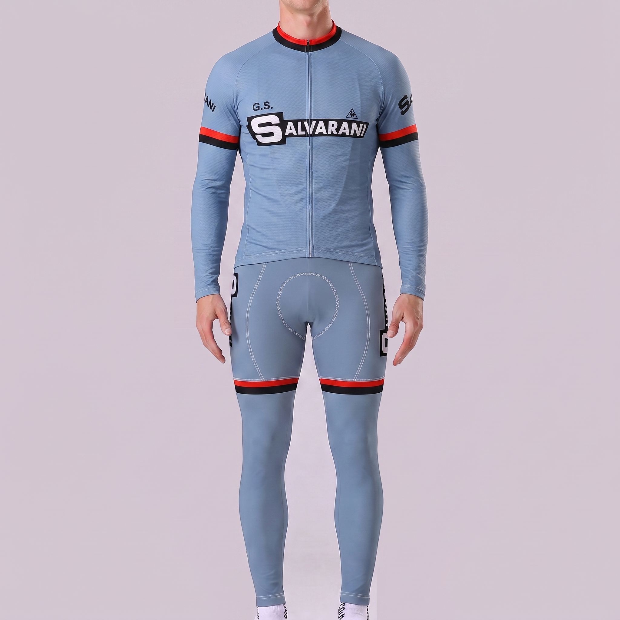 1968 Salvarani Long Sleeves Cycling Kits