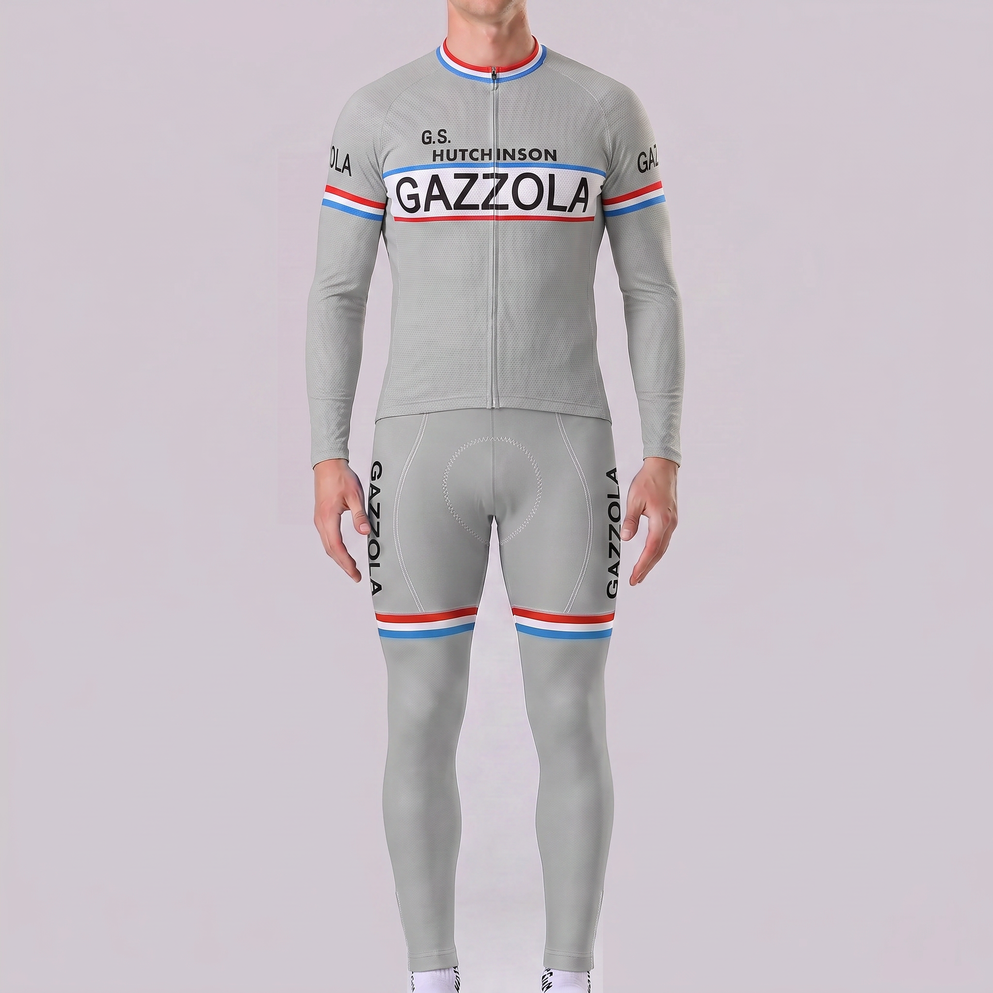 1962 Gazzola Fleece Long Sleeves Cycling Kits