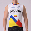 Colombia Sleeveless Cycling Jersey