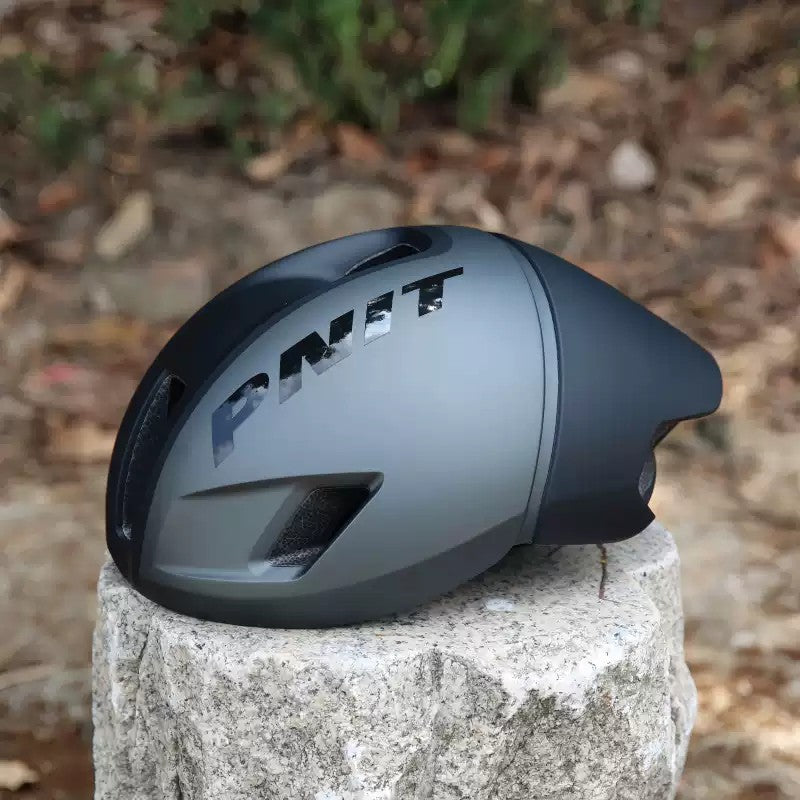 PNIT Stealth Black Reflective Cycling Safety Helmet