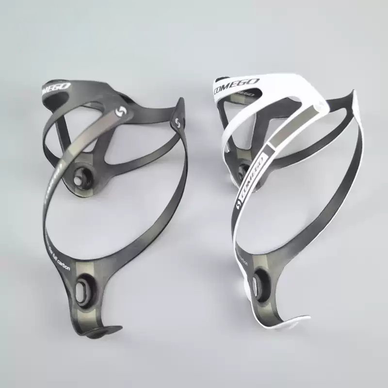 Comego Lightweight Gloss‑Accent Carbon Bottle Cage
