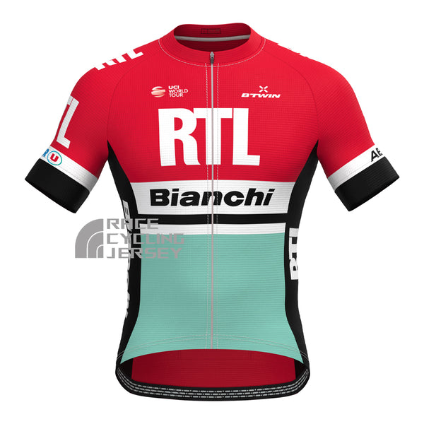 RTL Bianchi Short Sleeves Cycling Jersey