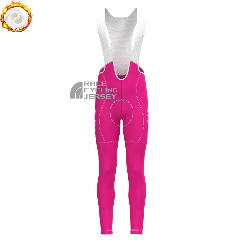 2005 Pink Fleece Bib Cycling Pants