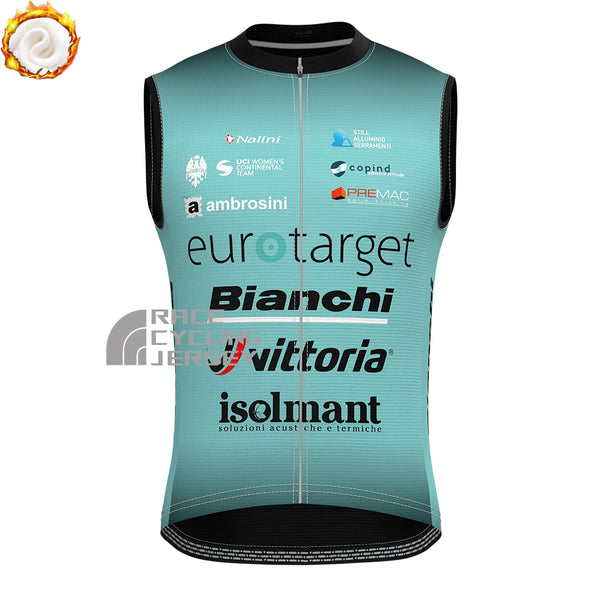 2020 Bianchi Fleece Sleeveless Cycling Jersey