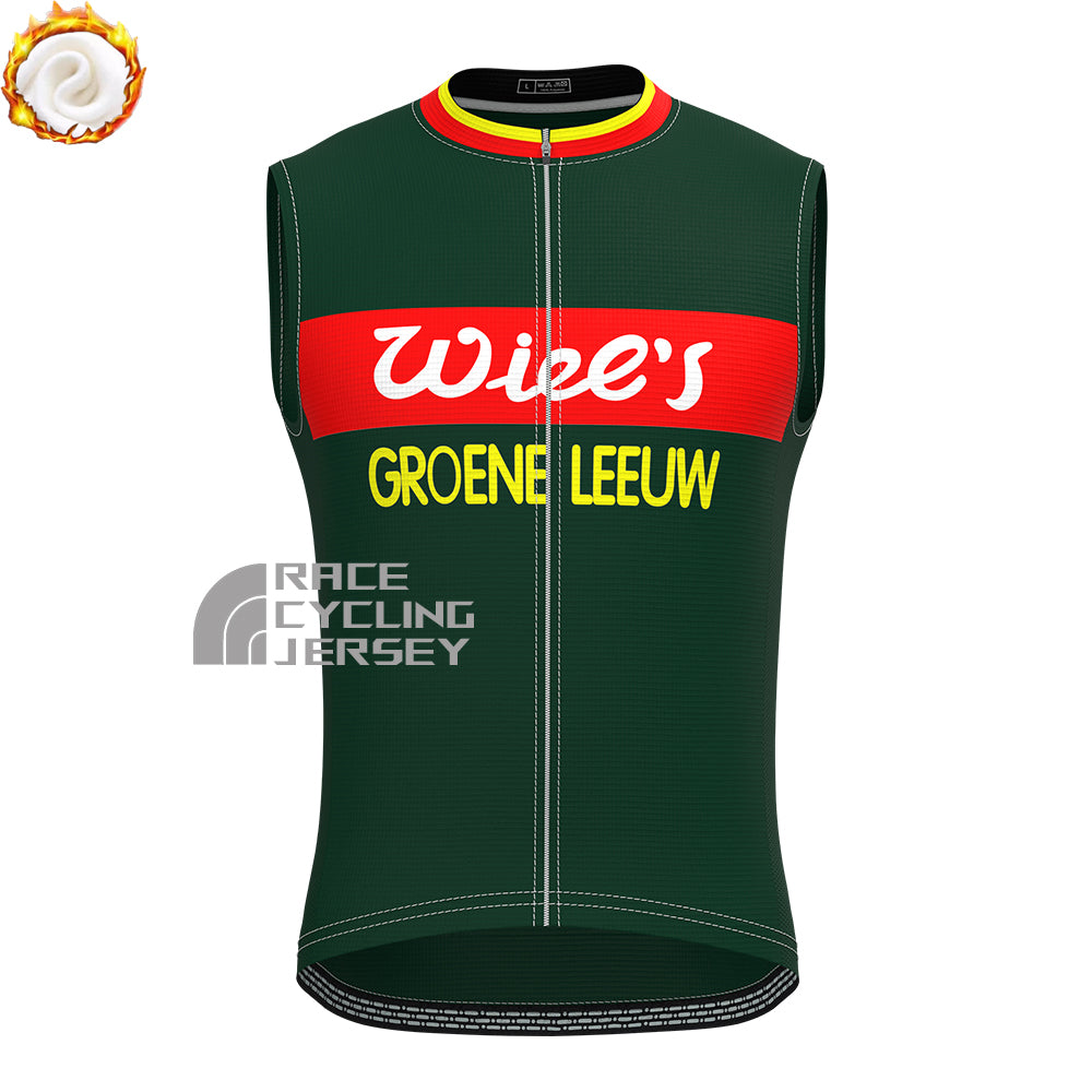 Wiee's Fleece Sleeveless Cycling Jersey